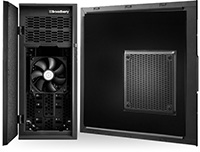 Open silent workstation case